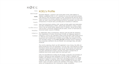 Desktop Screenshot of koel.com.pk